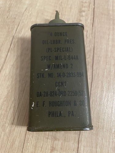 Burette huile militaire - d’huile,